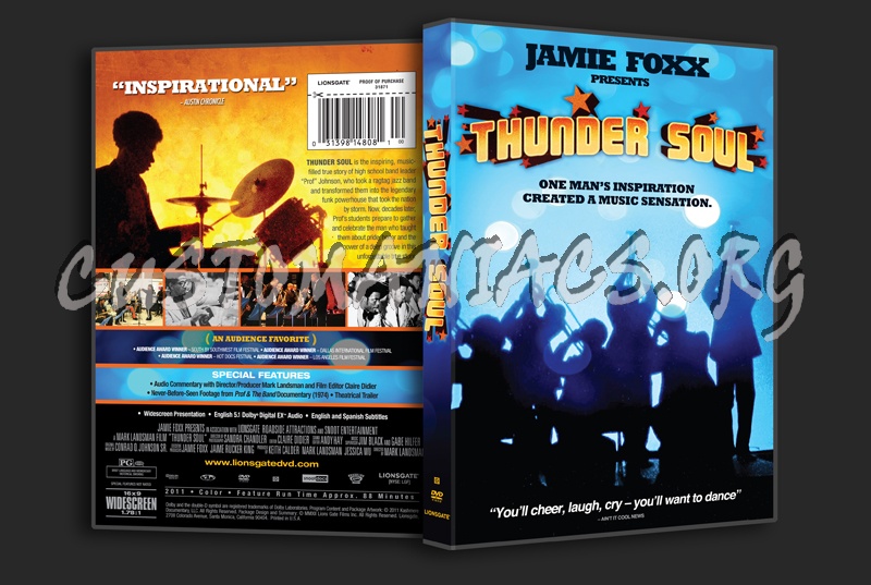 Thunder Soul dvd cover