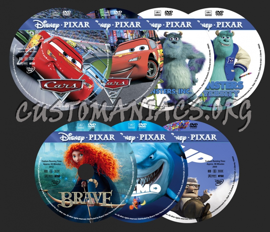 Disney - Pixar dvd cover