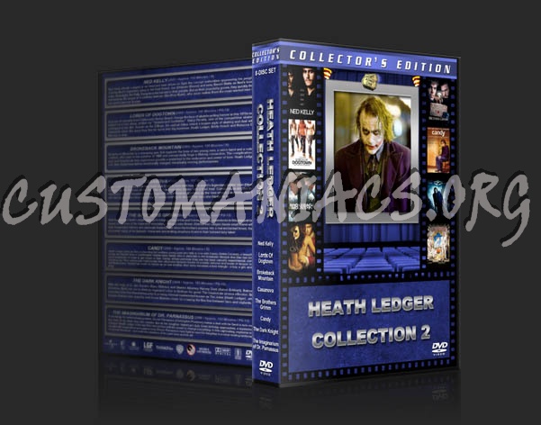 Heath Ledger Collection - Set 2 dvd cover