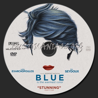 Blue is the Warmest Color dvd label