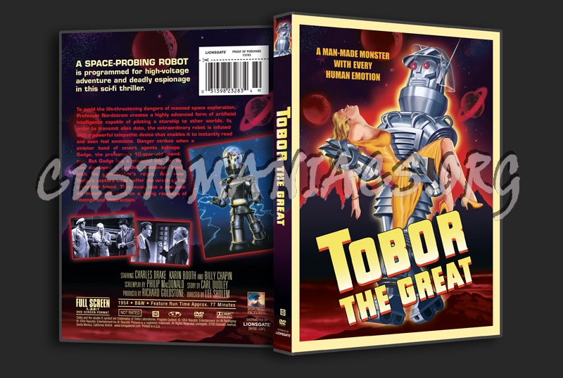 Tobor the Great dvd cover