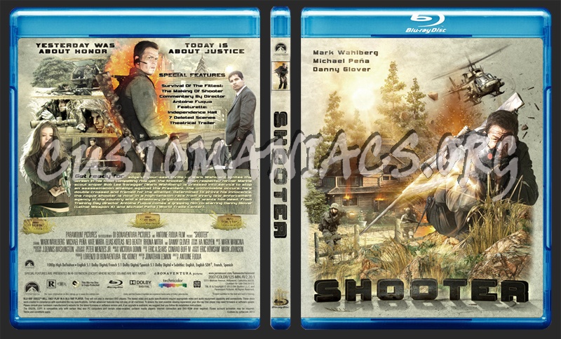 Shooter blu-ray cover