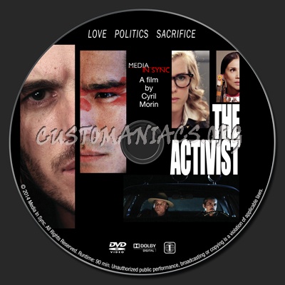 The Activist dvd label