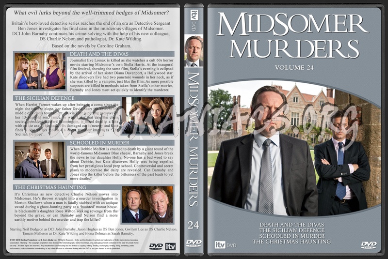 Midsomer Murders - Volume 24 dvd cover