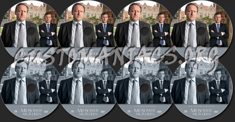 Midsomer Murders - Volume 24 dvd label