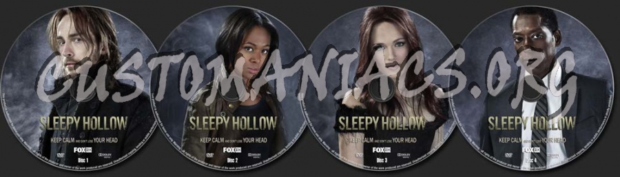 Sleepy Hollow Season 1 dvd label