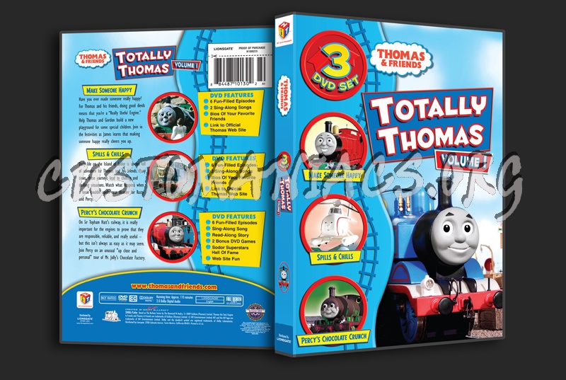 Totally Thomas Volume 1 dvd cover