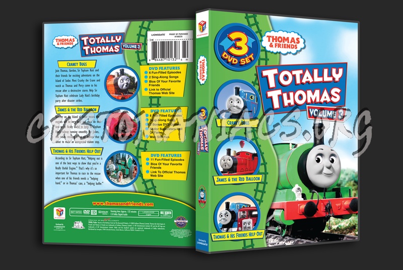 Totally Thomas Volume 3 dvd cover