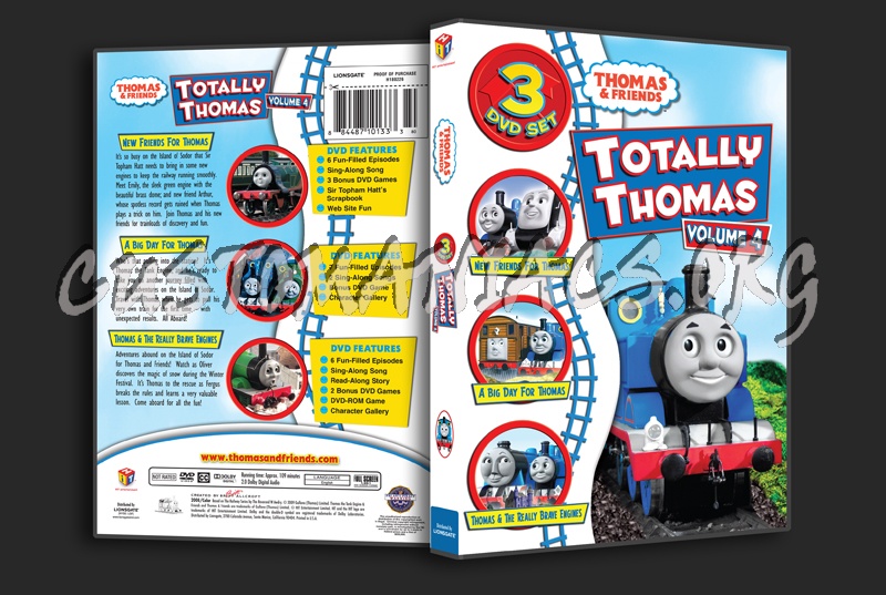 Totally Thomas Volume 4 dvd cover
