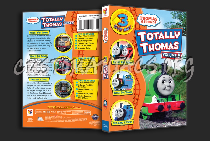 Totally Thomas Volume 5 dvd cover