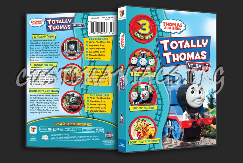 Totally Thomas Volume 7 dvd cover