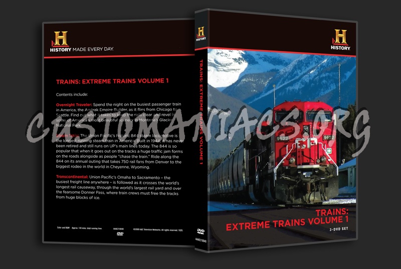 Trains: Extreme Trains Volume 1 dvd cover