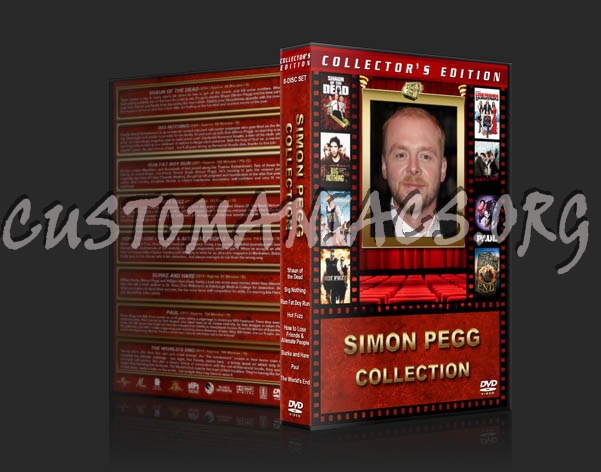 Simon Pegg Collection dvd cover