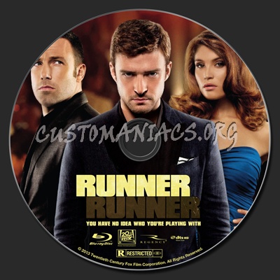 Runner Runner blu-ray label