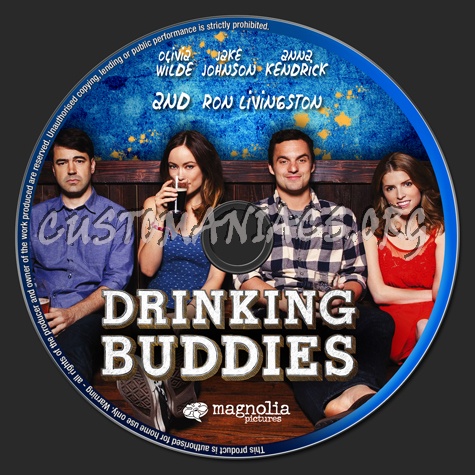 Drinking Buddies blu-ray label