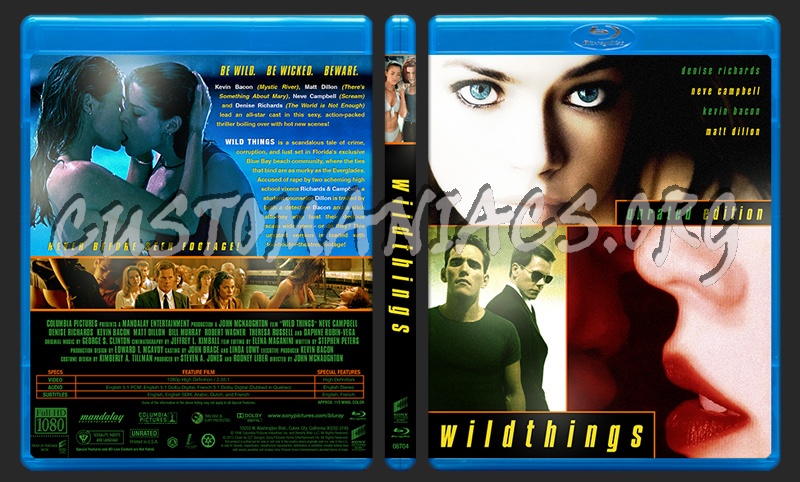 Wild Things blu-ray cover