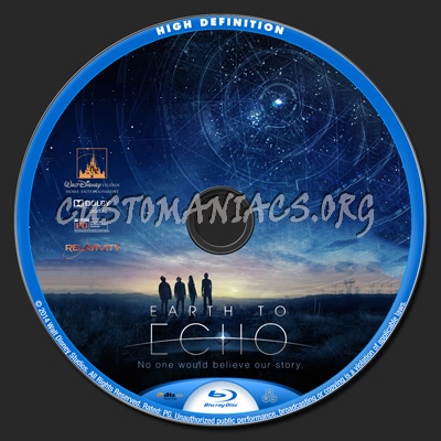 Earth to Echo blu-ray label