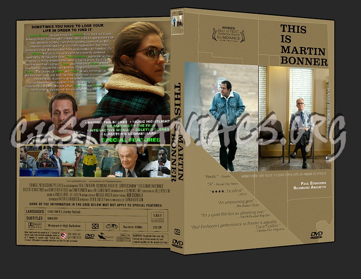 This is Martin Bonner dvd cover