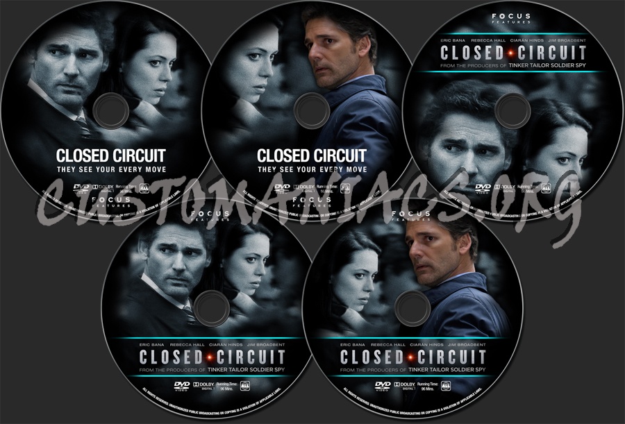 Closed Circuit dvd label