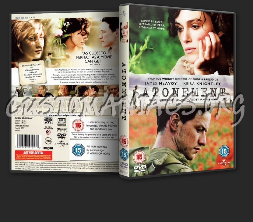 Atonement dvd cover