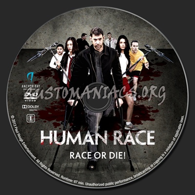 The Human Race dvd label