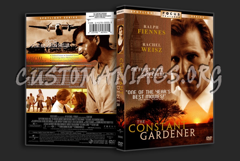 The Constant Gardener dvd cover