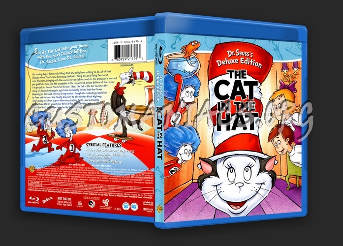 The Cat in the Hat blu-ray cover