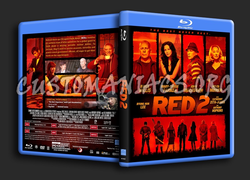 Red 2 blu-ray cover