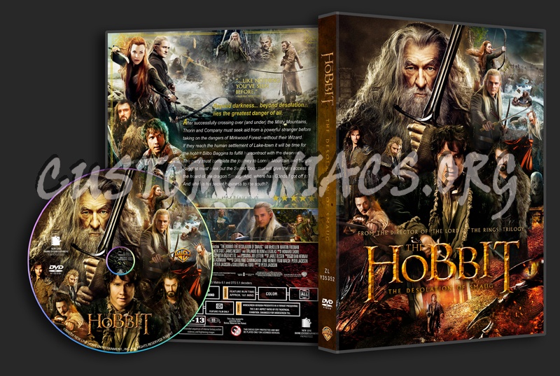 The Hobbit The Desolation of Smaug dvd cover