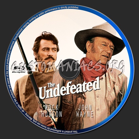 The undefeated blu-ray label