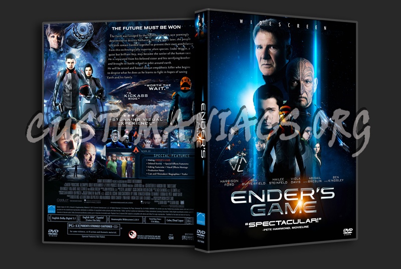 Ender's Game dvd cover