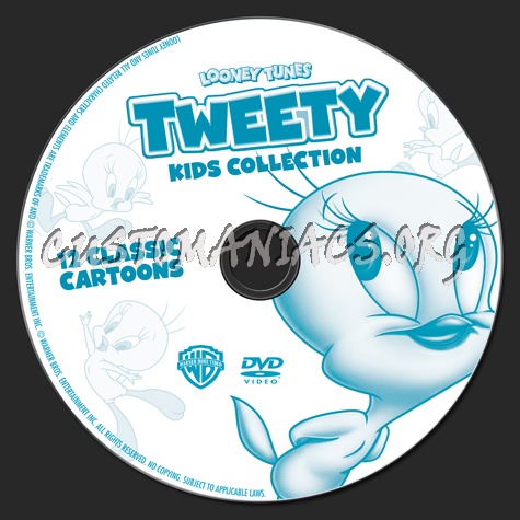 Tweety Kids Collection dvd label