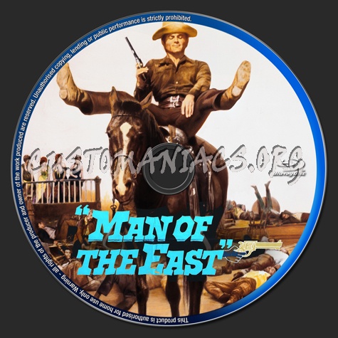 Man Of The East blu-ray label