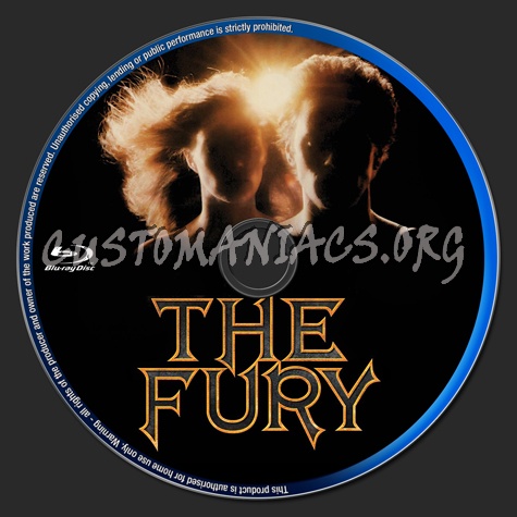 The Fury blu-ray label