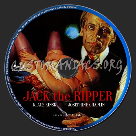 Jack The Ripper blu-ray label