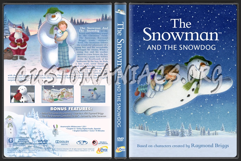 The Snowman And The Snowdog dvd cover