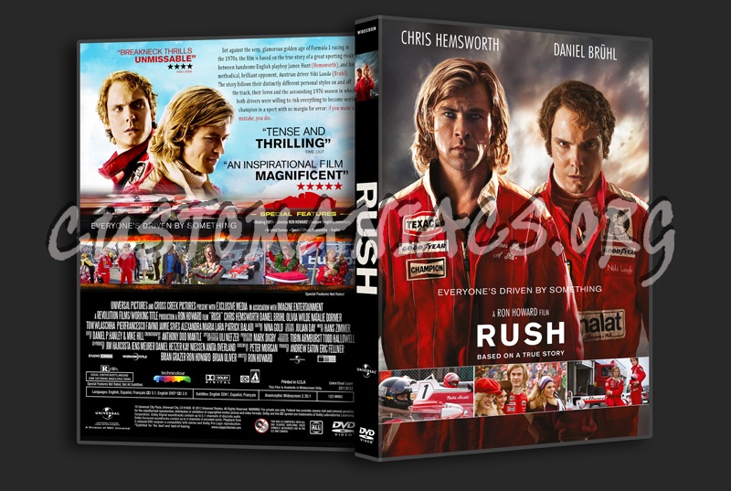 Rush dvd cover