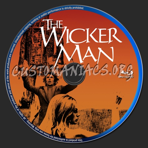 The Wicker Man (1973) blu-ray label