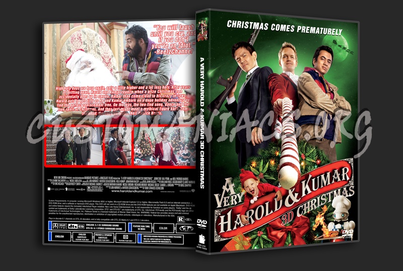 A Very Harold & Kumar Christmas dvd cover