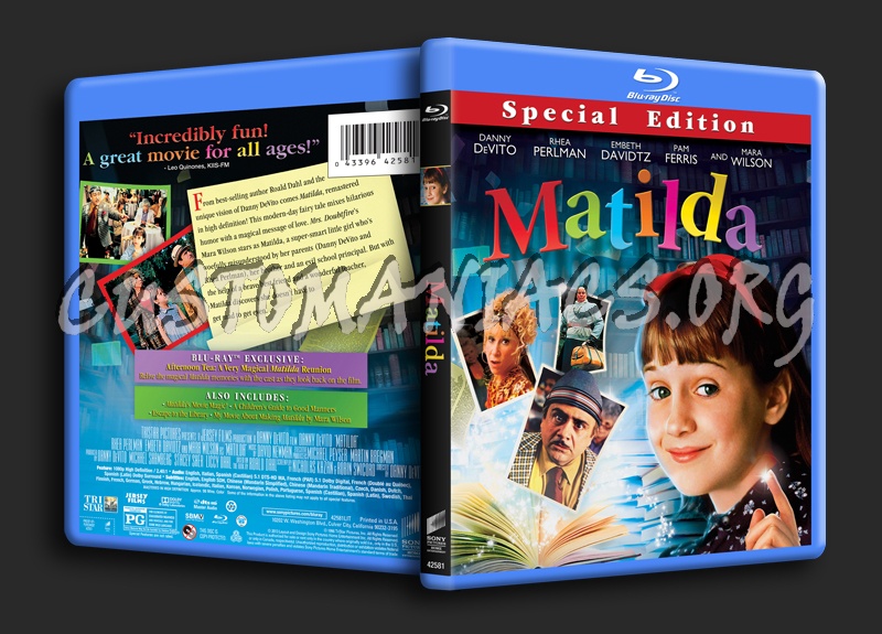 Matilda blu-ray cover