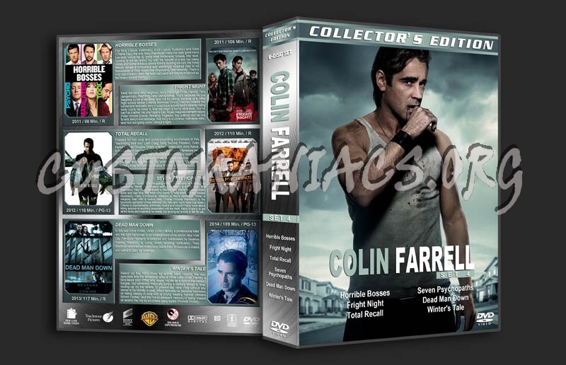 Colin Farrell Collection - Set 4 dvd cover