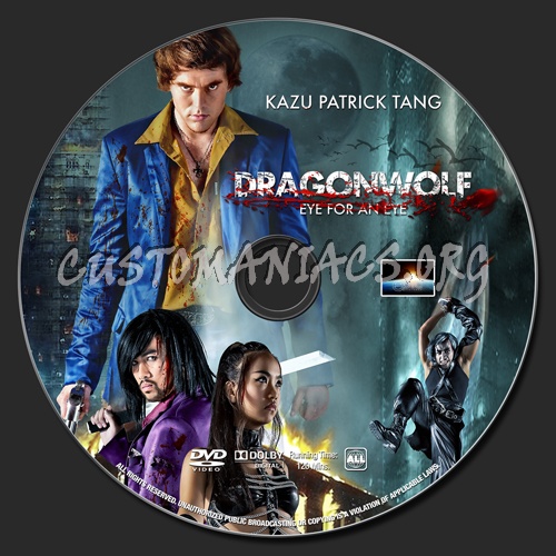 Dragonwolf dvd label