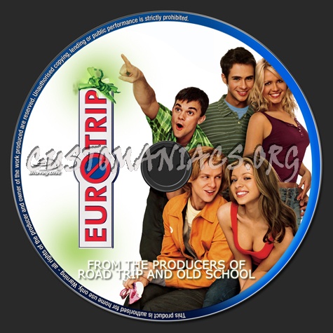 Eurotrip blu-ray label