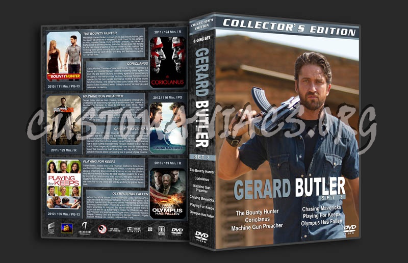Gerard Butler Collection - Set 3 dvd cover