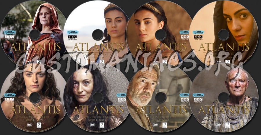 Atlantis (BBC) - Series One dvd label