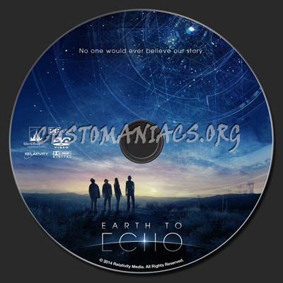 Earth To Echo dvd label