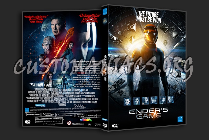 Ender's Game dvd cover