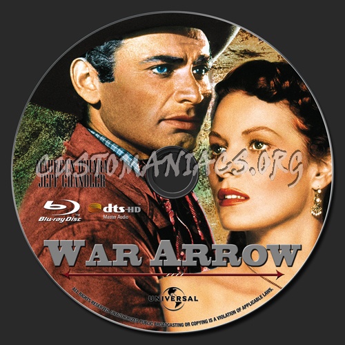 War Arrow blu-ray label