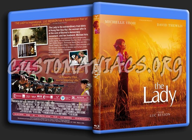 The Lady blu-ray cover