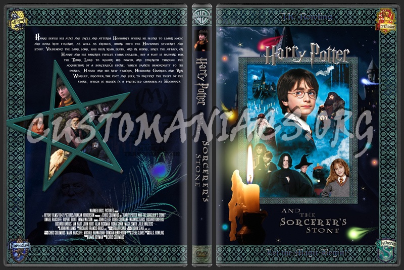 Harry Potter and the Philosopher's Stone dvd cover